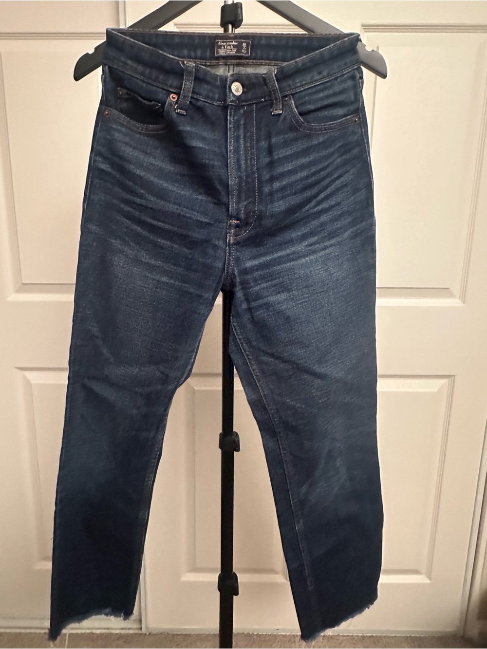Abercrombie & Fitch Indigo Slim Straight Jeans